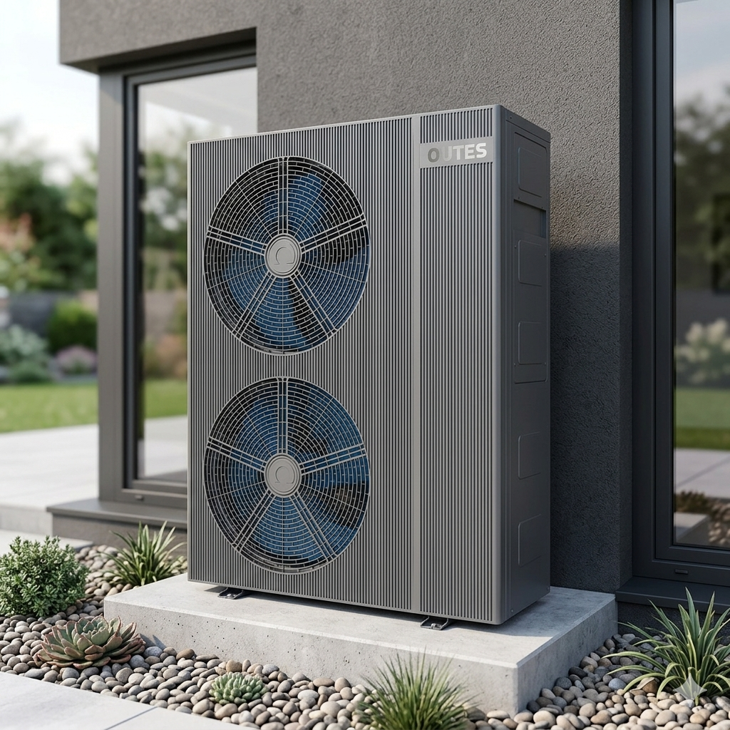 Outes Wärmepumpe Monoblock R290 Double 12 kW